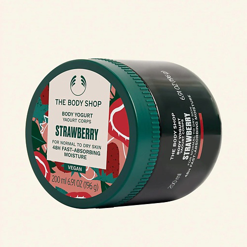 THE BODY SHOP Увлажняющий йогурт Strawberry для сухой и нормальной кожи тела 200 #1