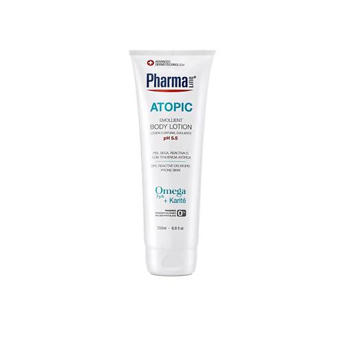 HERBAL Молочко для тела смягчающее для сухой и чувствительной кожи Pharma Line Atopic Body Lotion 200 #1