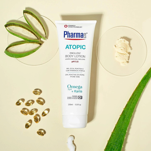 HERBAL Молочко для тела смягчающее для сухой и чувствительной кожи Pharma Line Atopic Body Lotion 200 #1