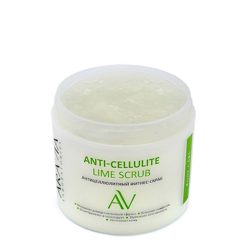 ARAVIA LABORATORIES Антицеллюлитный фитнес-скраб Anti-Cellulite Lime Scrub 300 #1