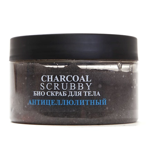 BODY BOOM Скраб-детокс для тела био натуральный антицеллюлитный Charcoal Scrubby 250 #1