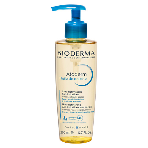 BIODERMA Ультрапитательное, восстанавливающее масло для душа для сухой и чувствительной кожи Atoderm 200 #1