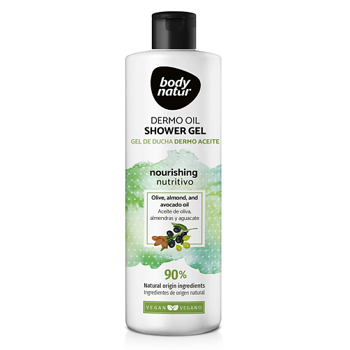 BODY NATUR Масло для душа Dermo Oil Shower Gel 400 #1