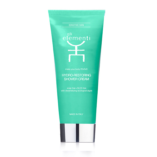 GLI ELEMENTI Крем для душа увлажняющий и восстанавливающий Hydro-Restoring Shower Cream 200 #1