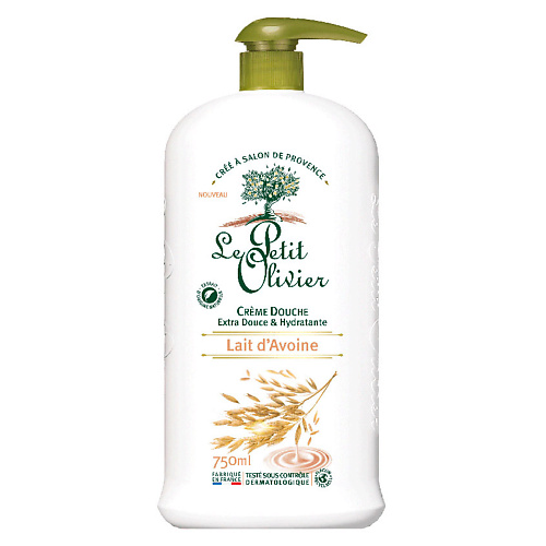LE PETIT OLIVIER Крем для душа Овсяное молочко Lait d'Avoine Crème Douche 750 #1