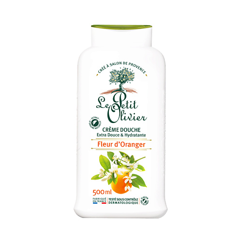 LE PETIT OLIVIER Крем для душа нежный Цветок апельсина Fleur d'Oranger Crème Douche 500 #1