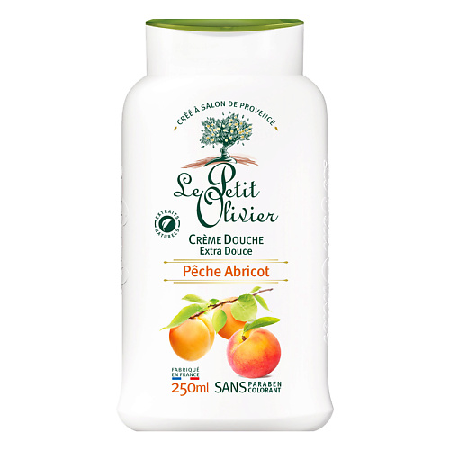LE PETIT OLIVIER Крем для душа нежный Персик-Абрикос Peche Abricot Crème Douche 250 #1
