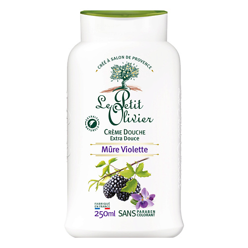 LE PETIT OLIVIER Крем для душа нежный Ежевика-Фиалка Mure Violette Crème Douche 250 #1