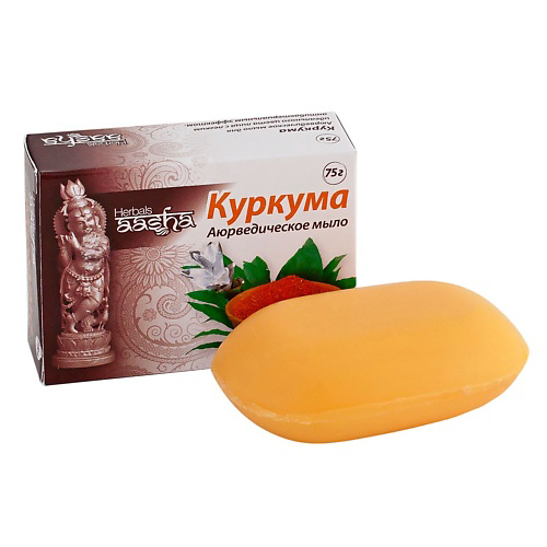 AASHA HERBALS Мыло КУРКУМА 75 #1