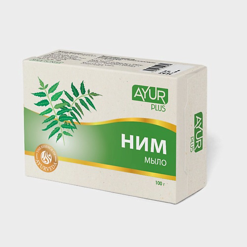 AYUR PLUS Мыло туалетное НИМ 100 #1