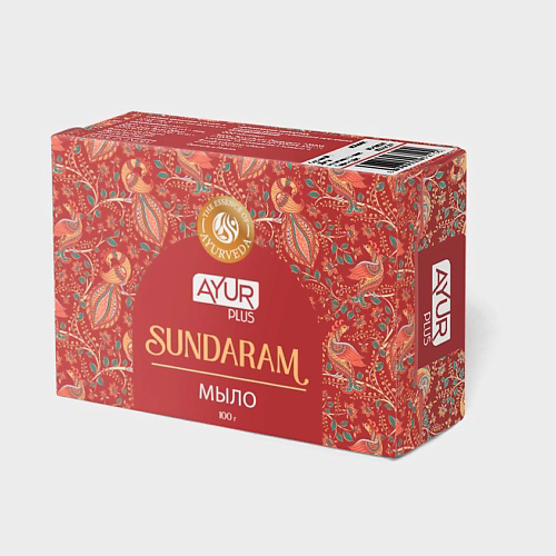 AYUR PLUS Мыло туалетное SUNDARAM 100 #1