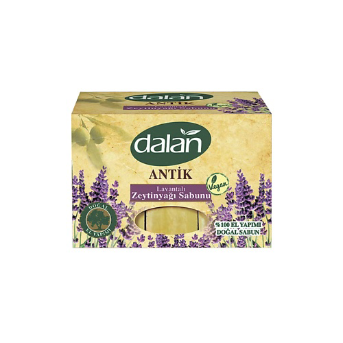 DALAN Мыло кусковое Antique, натуральное Лавандовое 450 #1