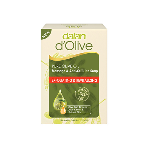 DALAN Мыло массажное и антицеллюлитное d'Olive 150 #1