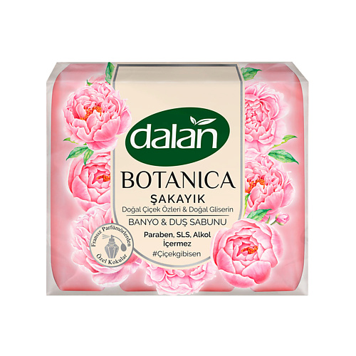 DALAN Парфюмированное мыло для рук и тела Botanica, аромат Пион #1
