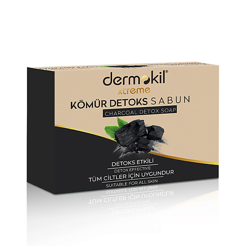 DERMOKIL Мыло с активированным углем Charcoal Detox Soap #1