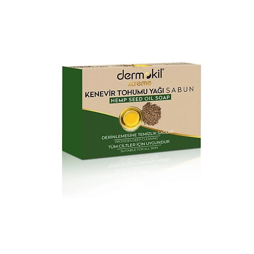 DERMOKIL Мыло с маслом семян конопли Hemp Seed Oil Soap #1