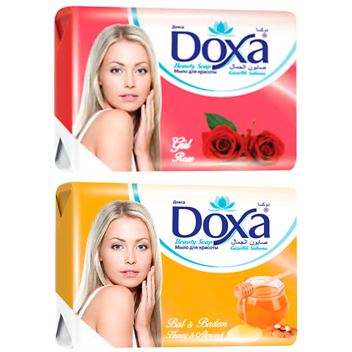 DOXA Мыло туалетное BEAUTY SOAP Мед, Роза #1
