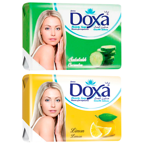 DOXA Мыло туалетное BEAUTY SOAP Лимон, Огурец #1