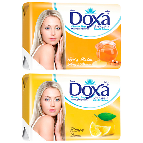 DOXA Мыло туалетное BEAUTY SOAP Лимон, Мед #1
