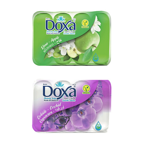 DOXA Мыло туалетное BEAUTY SOAP Орхидея, Яблоко #1