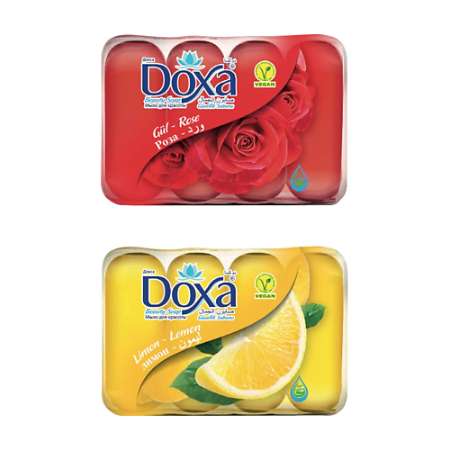 DOXA Мыло туалетное BEAUTY SOAP Лимон, Роза #1