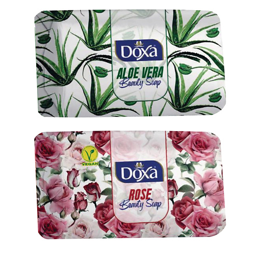 DOXA Мыло твердое BEAUTY SOAP Алоэ, Роза #1