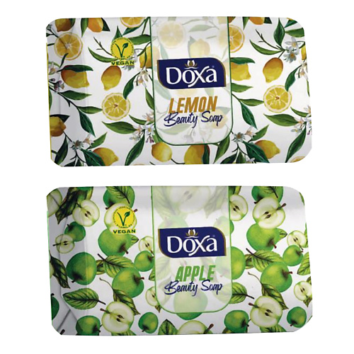 DOXA Мыло твердое BEAUTY SOAP Лимон, Яблоко #1