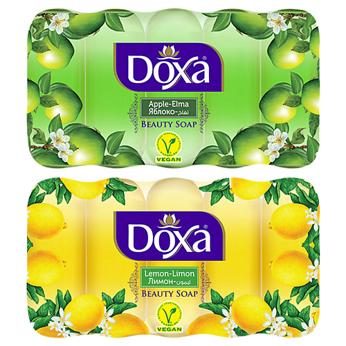 DOXA Мыло твердое BEAUTY SOAP Яблоко, Лимон 600 #1