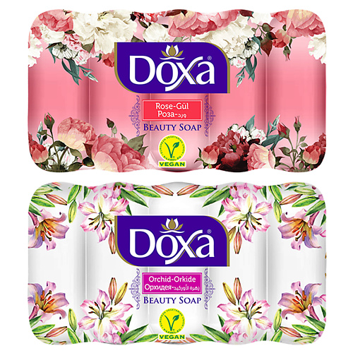 DOXA Мыло твердое BEAUTY SOAP Орхидея, Роза 600 #1