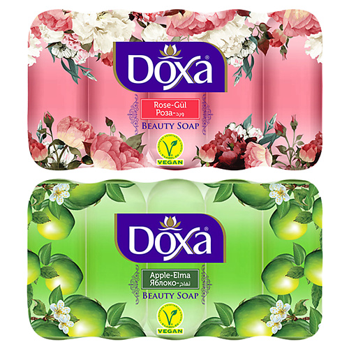DOXA Мыло твердое BEAUTY SOAP Роза, Яблоко 600 #1