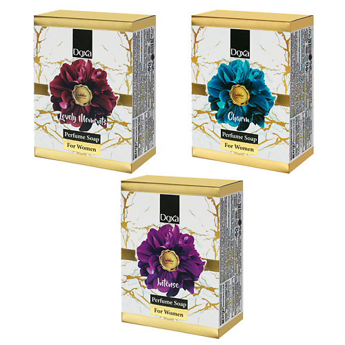 DOXA Мыло твердое парфюмированное PERFUME SOAP FOR WOMEN MIX #1
