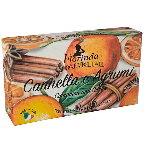 FLORINDA Мыло Cannella e Agrumi / Корица и Цитрус 200 #1