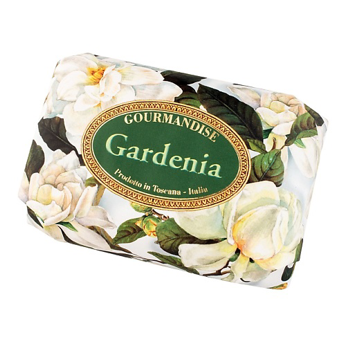 GOURMANDISE Мыло натуральное парфюмированное Гардения Gardenia 200 #1