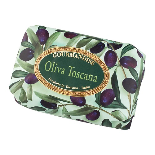 GOURMANDISE Мыло натуральное парфюмированное Тосканская Олива Oliva Toscana 200 #1