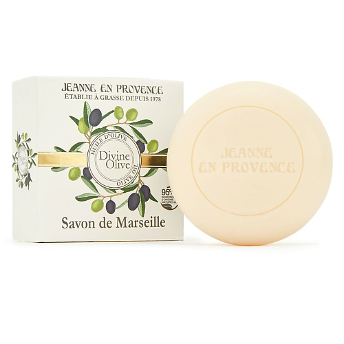 JEANNE EN PROVENCE Divine Olive Мыло косметическое для тела на основе органического оливкового масла 100 #1