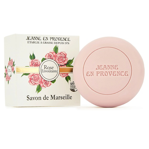 JEANNE EN PROVENCE Мыло для тела косметическое Rose Envoutante 100 #1