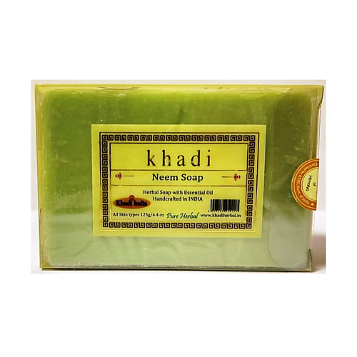 KHADI Натуральное очищающее мыло Ним #1