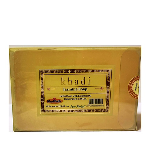 KHADI Натуральное очищающее мыло Жасмин #1