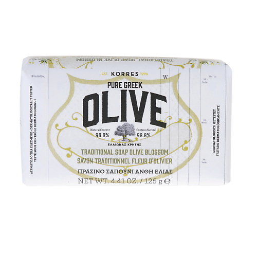 KORRES Мыло Pure Greek Olive Soap Olive Blossom #1
