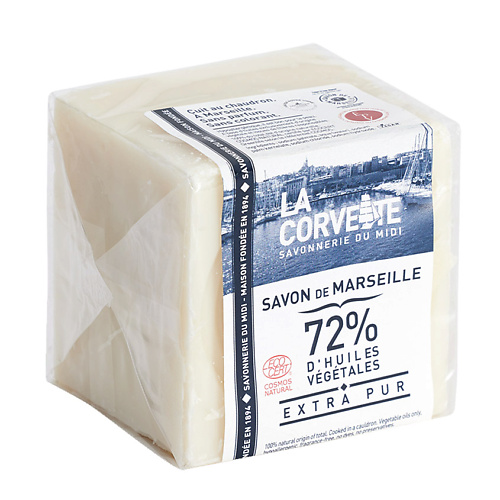 LA CORVETTE Мыло марсельское традиционное растительное для тела в кубе Savon de Marseille Extra Pur #1