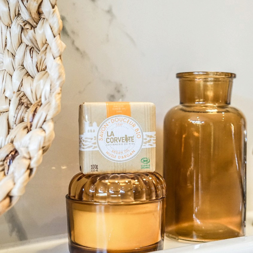 LA CORVETTE Мыло органическое для лица и тела Масло арганы Marseille Argan Oil Soap #1