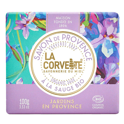 LA CORVETTE Мыло органическое Сады Прованса Organic Sage Provence Soap #1