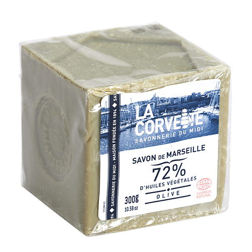 LA CORVETTE Мыло традиционное марсельское Оливковое Savon de Marseille Olive #1