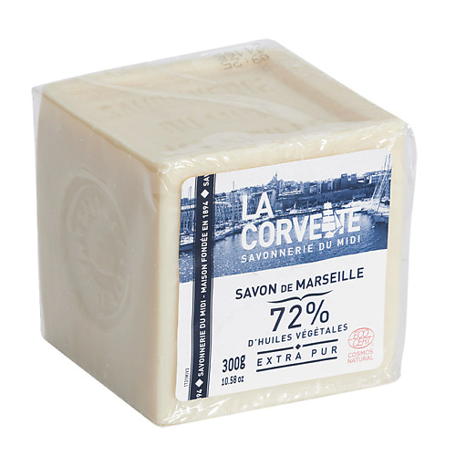 LA CORVETTE Мыло традиционное марсельское Растительное Savon de Marseille Extra Pur #1