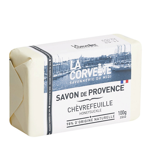 LA CORVETTE Мыло туалетное прованское для тела Жимолость Savon de Provence Honeysuckle #1