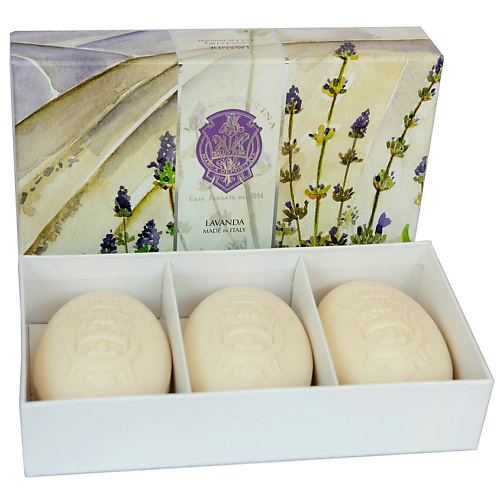 LA FLORENTINA Набор Мыла Lavender. Лаванда 450 #1