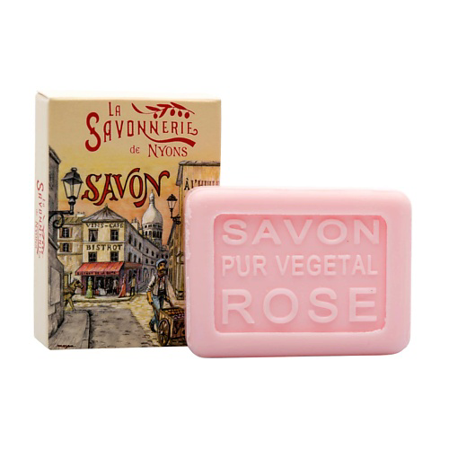 LA SAVONNERIE DE NYONS Гостевое мыло с розой Монмартр 25 #1