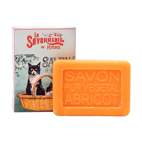 LA SAVONNERIE DE NYONS Гостевое мыло с абрикосом Кошки 25 #1