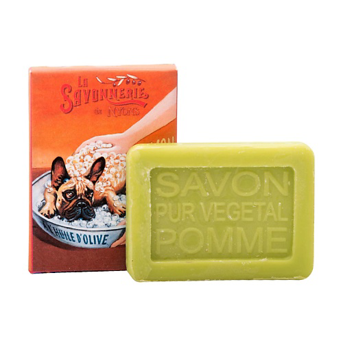 LA SAVONNERIE DE NYONS Гостевое мыло с яблоком Бульдог 25 #1