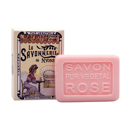 LA SAVONNERIE DE NYONS Гостевое мыло с розой Метрополитен 25 #1